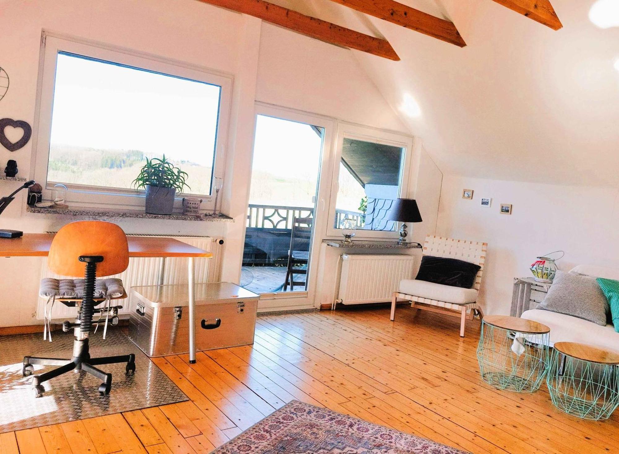 Kleines Haus Mitten In Der Natur Mit Eigener Terrasse Und Sonnenbalkon Halver Dış mekan fotoğraf