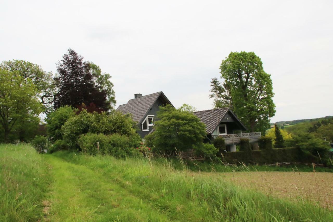 Kleines Haus Mitten In Der Natur Mit Eigener Terrasse Und Sonnenbalkon Halver Dış mekan fotoğraf