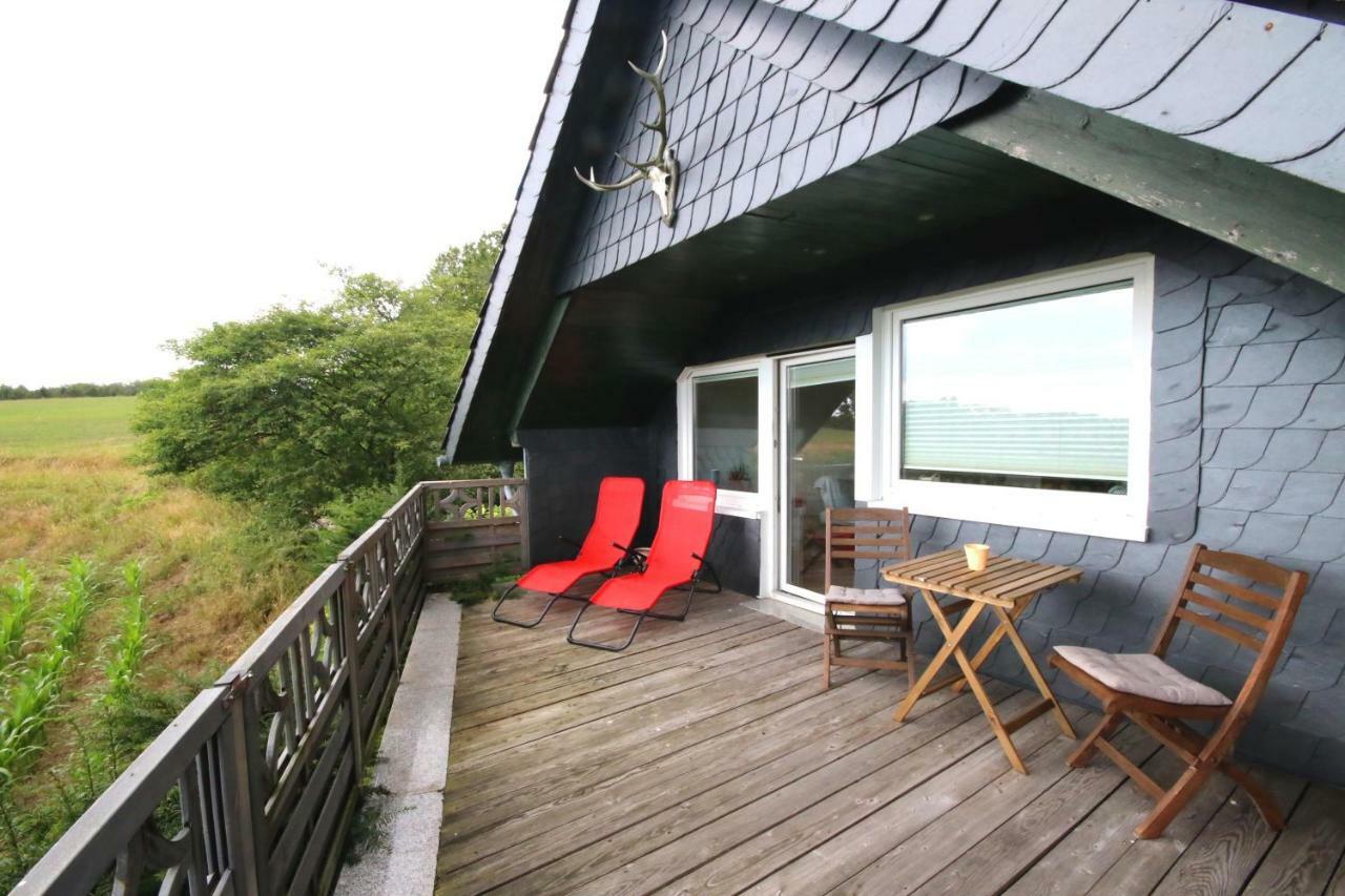 Kleines Haus Mitten In Der Natur Mit Eigener Terrasse Und Sonnenbalkon Halver Dış mekan fotoğraf